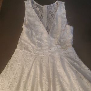 White V-Neck sundress